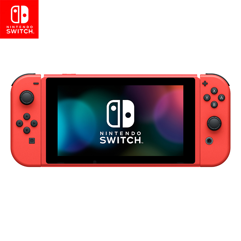 任天堂Nintendo Switch 国行主机 马力欧限定版套装组合 NS体感家用便携掌机 游戏机
