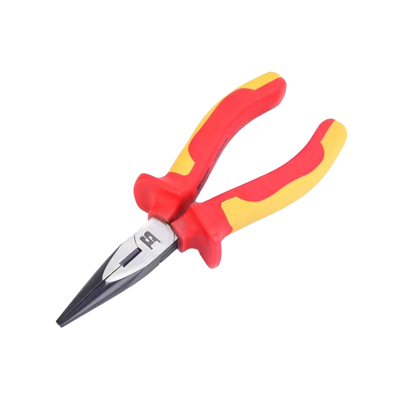 波斯(BOSI)VDE绝缘耐压尖嘴钳(8“/200mm BS600005)把高清大图