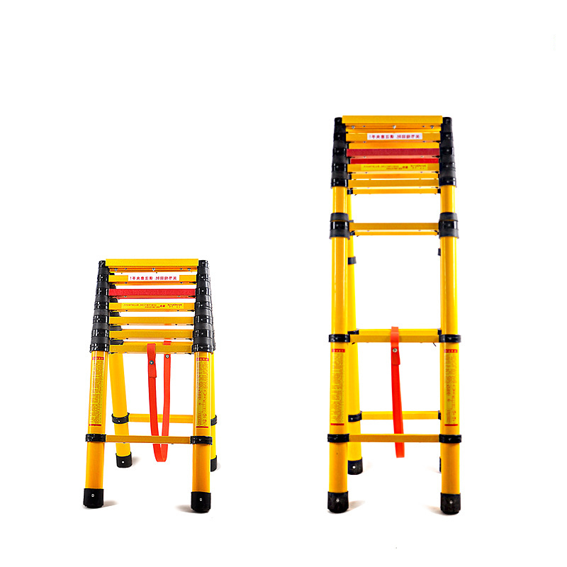 标测科技(BIAOCE TECHNOLOGY) BC-RZT03 玻璃钢人字伸缩梯 3米 (单位:把)高清大图