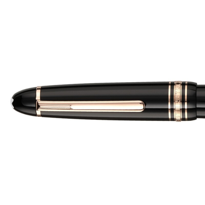 万宝龙(Montblanc)大班系列镀玫瑰金墨水笔豪华款112669/146玫瑰金钢笔