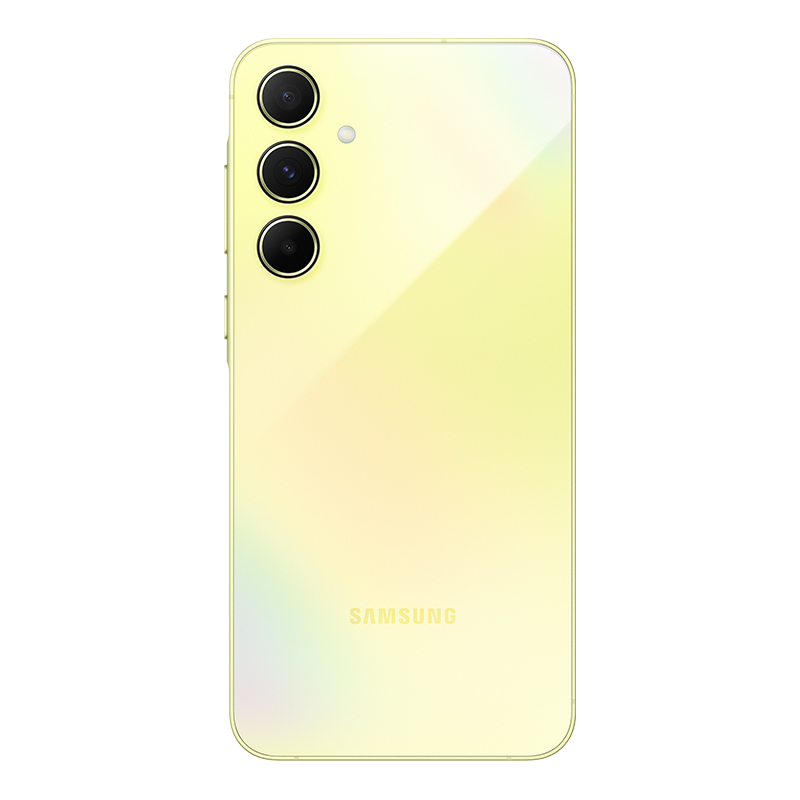 三星 SAMSUNG Galaxy A55 8GB+256GB 120Hz超顺滑全视屏 IP67级防尘防水 5000mAh长续航 柠柚黄 5G手机