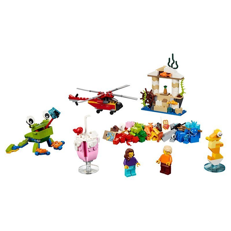 乐高(LEGO)经典系列 欢乐世界 10403 5-99岁 儿童塑料积木玩具 200块以上