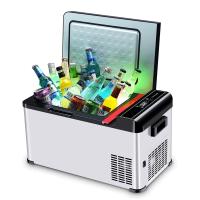骑炫Q28压缩机车载冰箱车用迷你小冰箱大容量冷藏冷冻可结冰智能手机APP 27.2L