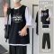 青年港风夏季两件套装男韩版潮流学生男装夏季百搭休闲一套衣服串得起