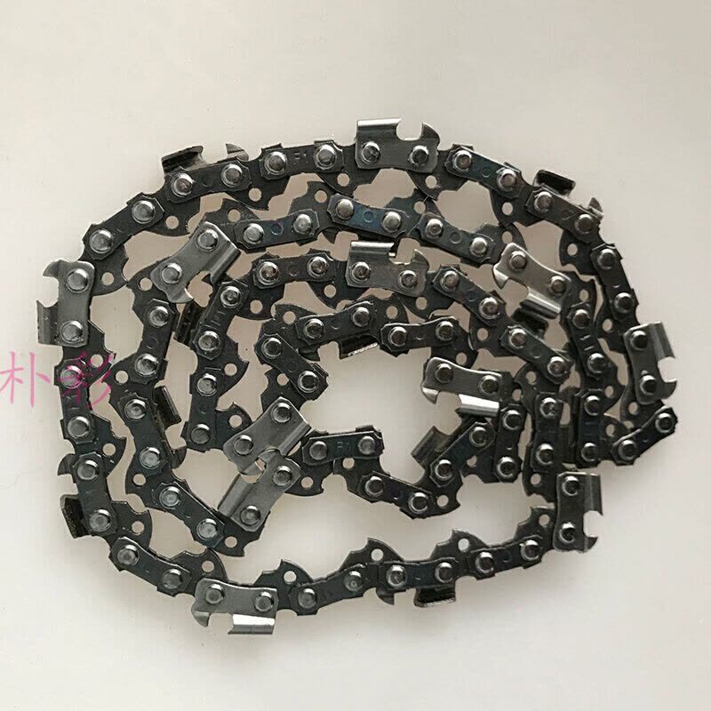 汐岩电锯家用伐木锯电链锯小型多功能木工迷你角磨机改装手提220 链条图片