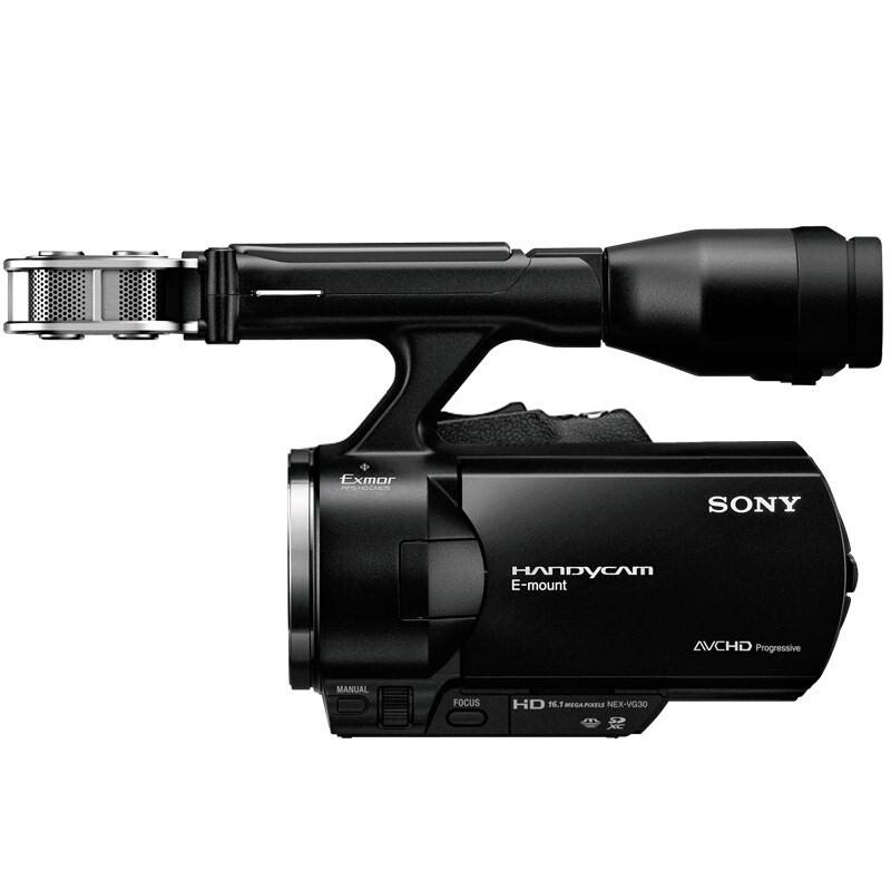 索尼(SONY) NEX-VG30EM(EPZ 18-105mm镜头)高清数码摄像机 约1360万像素 3英寸屏