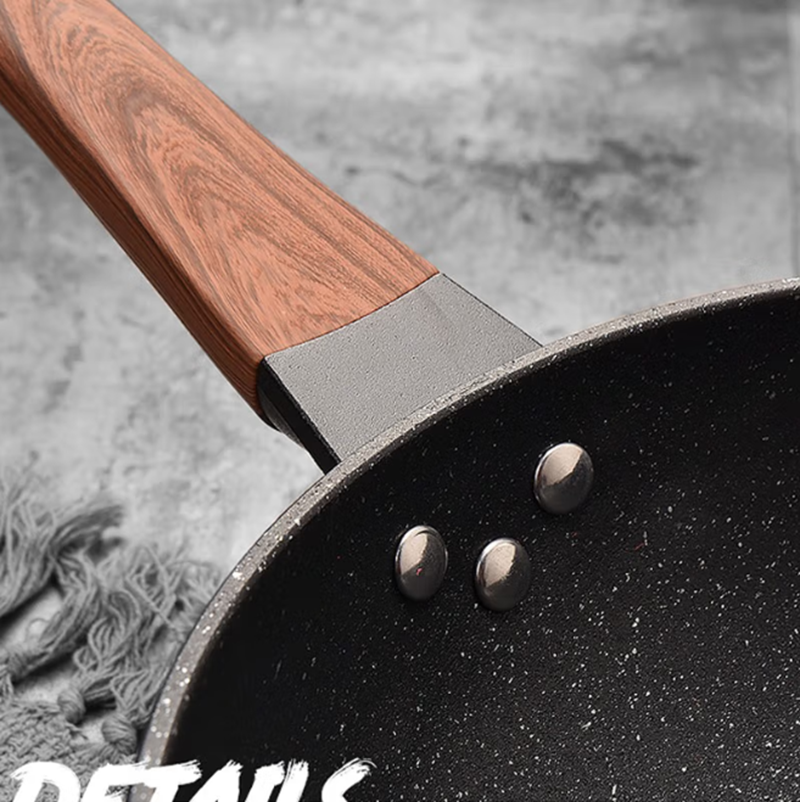 莫斯曼 炒锅勃兰登堡-钢铲王麦饭石32CM燃煤气通用高清大图