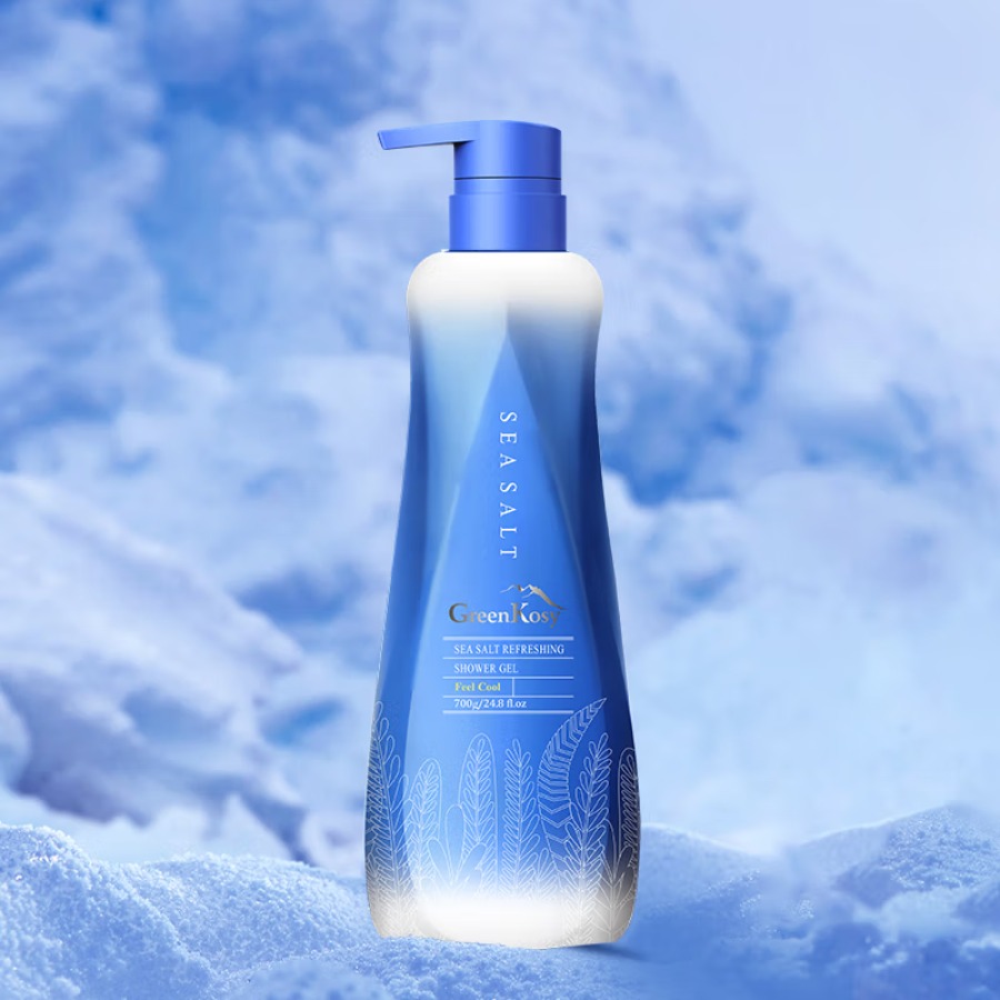 绿色溪谷(GreenKosy)进口绿色溪谷海盐净爽沐浴露香氛水润留香女士保湿滋润补水嫩肤 绿色溪谷海盐净爽沐浴露480m