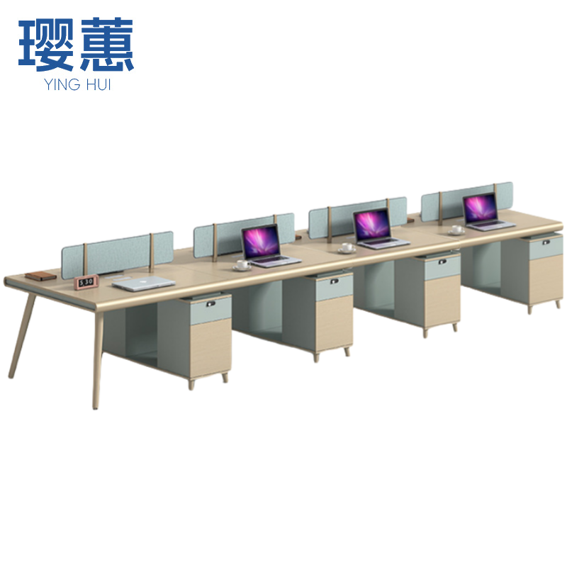 职员桌5.6米张高清大图