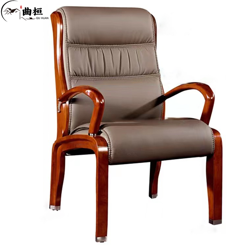 曲桓 真皮椅子qh-720/把高清大图