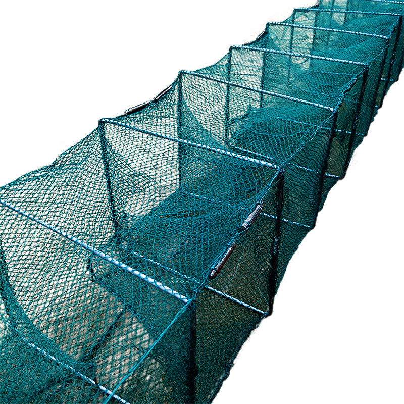 神斧地笼鱼网虾笼龙虾网捕鱼笼捕虾笼自动折叠泥鳅黄鳝笼渔网捕鱼神器