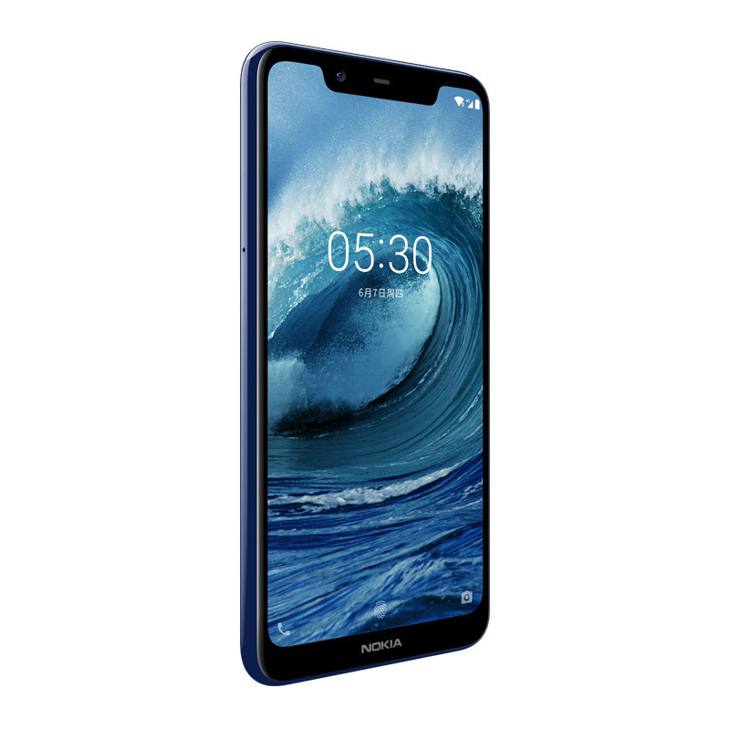 Nokia/诺基亚 X5 4GB+64GB 波罗的海蓝 全网通4G双卡 全面屏 AI拍照手机
