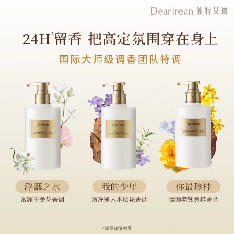 独特艾琳我的少年香氛身体乳 250ml高清大图