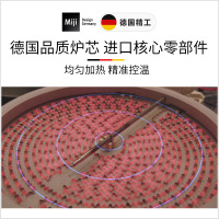 Gala II 进口炉芯家用电陶炉双灶电磁炉嵌入式设计电陶炉双眼家用辅热炉家装款