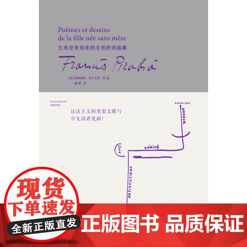 生来没有母亲的女孩的诗画集 弗朗西斯·皮卡比亚 著 文学高清大图