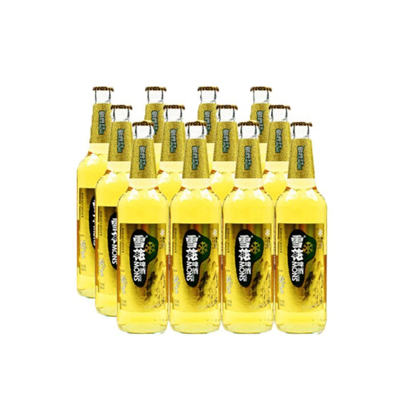 雪花啤酒金标纯生500ml瓶