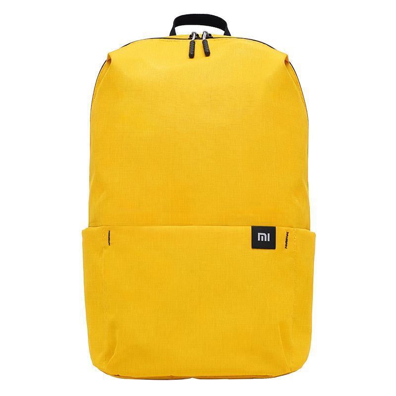 背包10l小学生书包情侣炫彩小背包7l防水儿童双肩包|黄色10L
