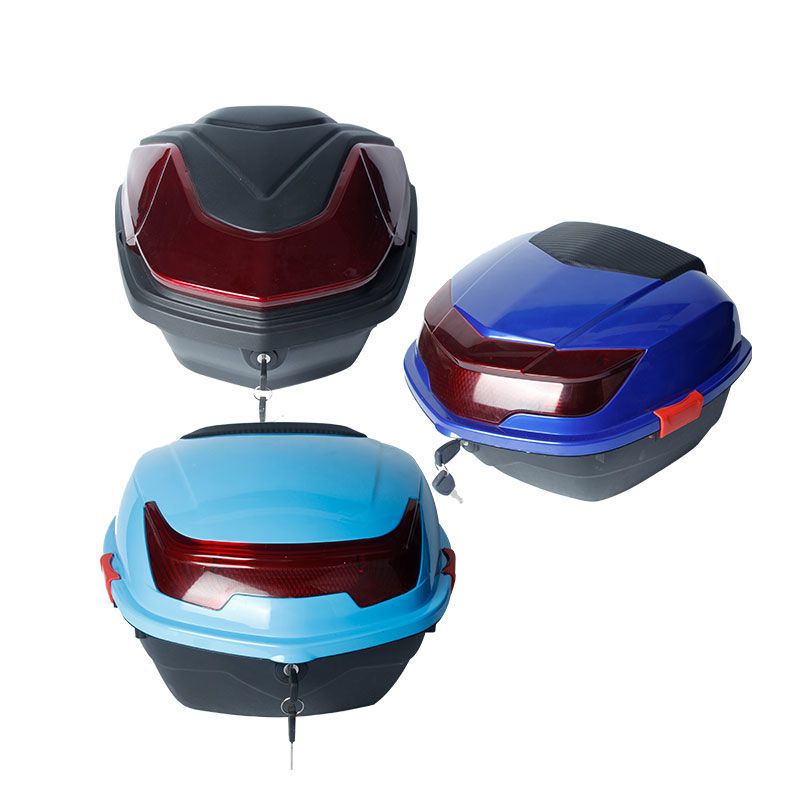 巧格大号尾箱x通用摩托后后备箱爱玛雅迪通用后备箱大容量工具箱后背