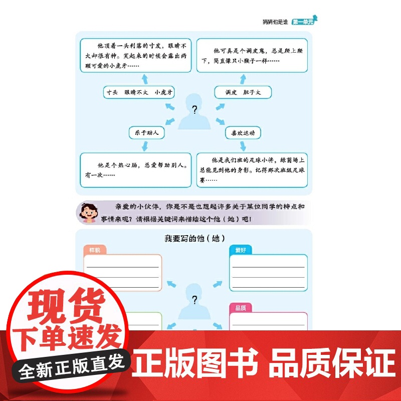 小支点 写作力提升 三年级上高清大图
