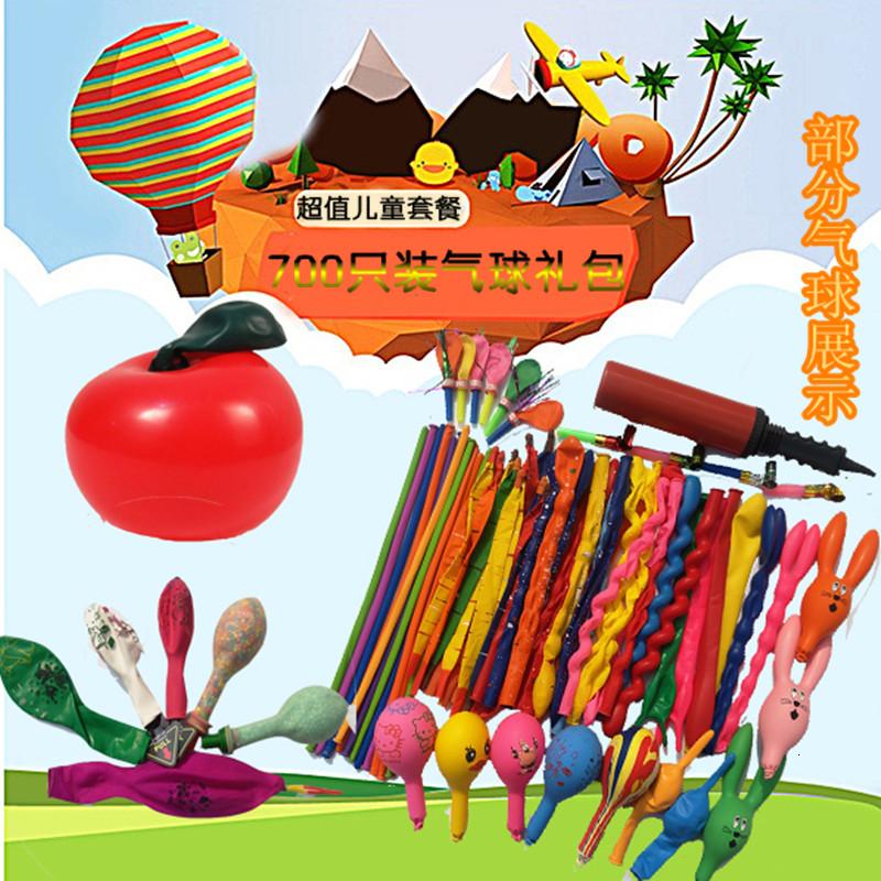 家柏饰(CORATED)可爱异形地推生日气球免邮儿童多款玩具动物小汽球打气筒高清大图