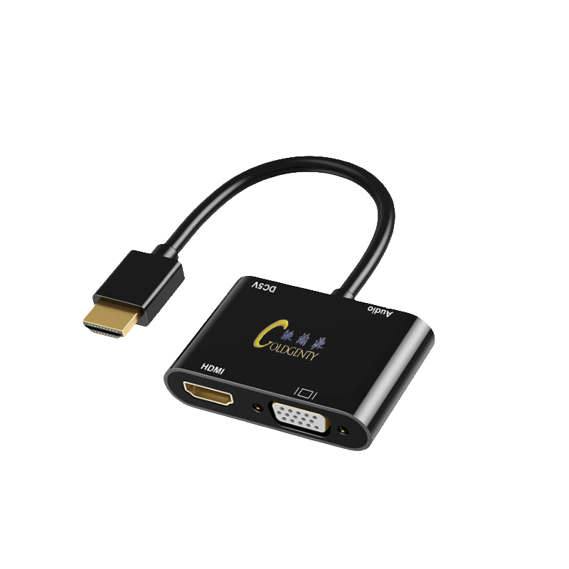 铁渝源 HDMI转HDMI和VGA转换器 VGA1080P 个高清大图