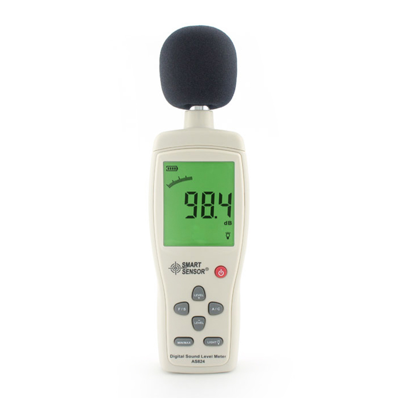 希玛 AS824数字噪音计 环境分贝仪工业高精度噪音仪噪声测试仪声级计
