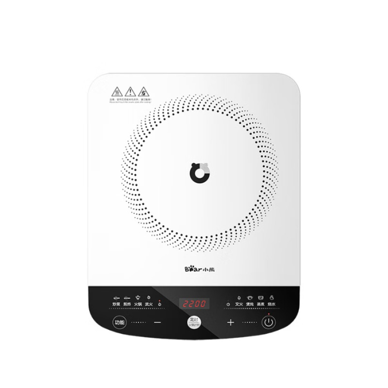 小熊(Bear)电磁炉 家用大功率2000W 火锅炉 电磁灶 智能定时电灶防水 DCL-D22N5