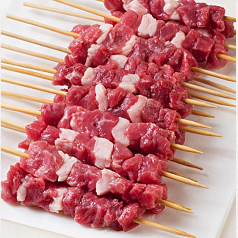 货出六盘宁夏西吉精选农户散养黄牛 牛肉串4斤高清大图
