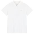 361°运动t恤女夏季时尚休闲polo衫女子健身翻领透气短袖潮662124110V M 羽白