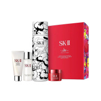 SK-II 2019年圣诞限量#白色款 SK2 神仙水230ml护肤套装 清爽 日本直邮