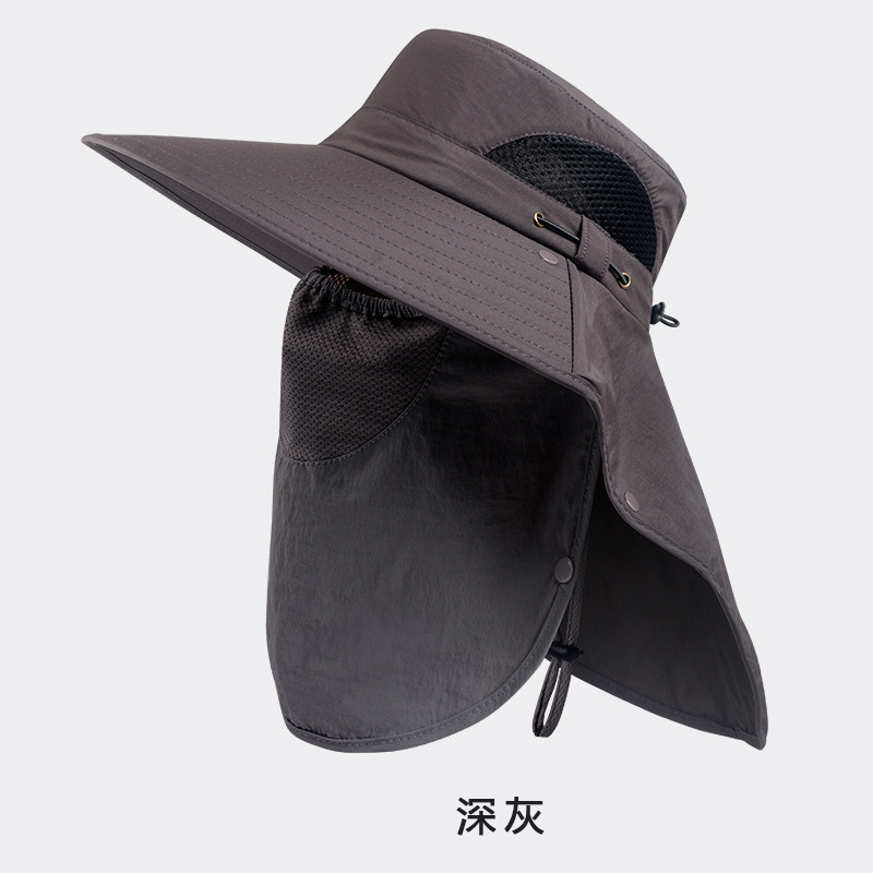 TDUO防晒面罩遮阳帽MZ2 顶