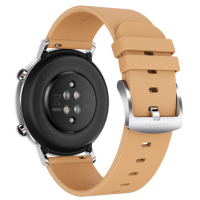 华为/HUAWEI WATCH GT2(42mm)华为手表 运动智能手表 [暖砂杏]