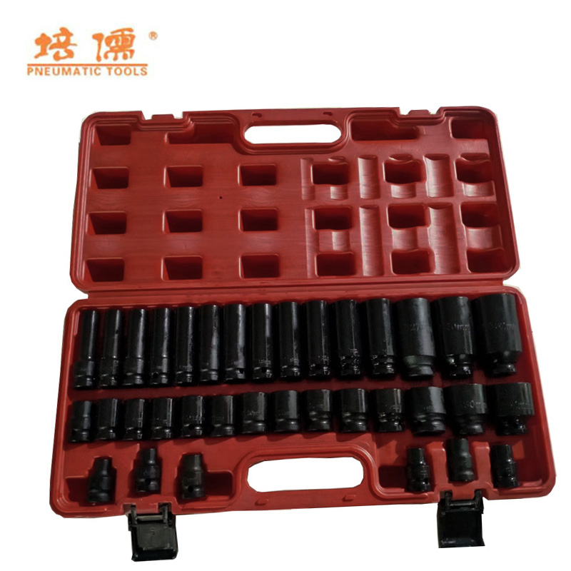 培儒电动工具1/2’’套筒组合套装 35件套PR-TT-35高清大图