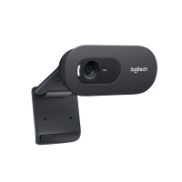 罗技（Logitech）C270i网络摄像头 视频聊天游戏直播带麦克风台式机电脑普通摄像头 黑色 智能摄像机 监控摄像头