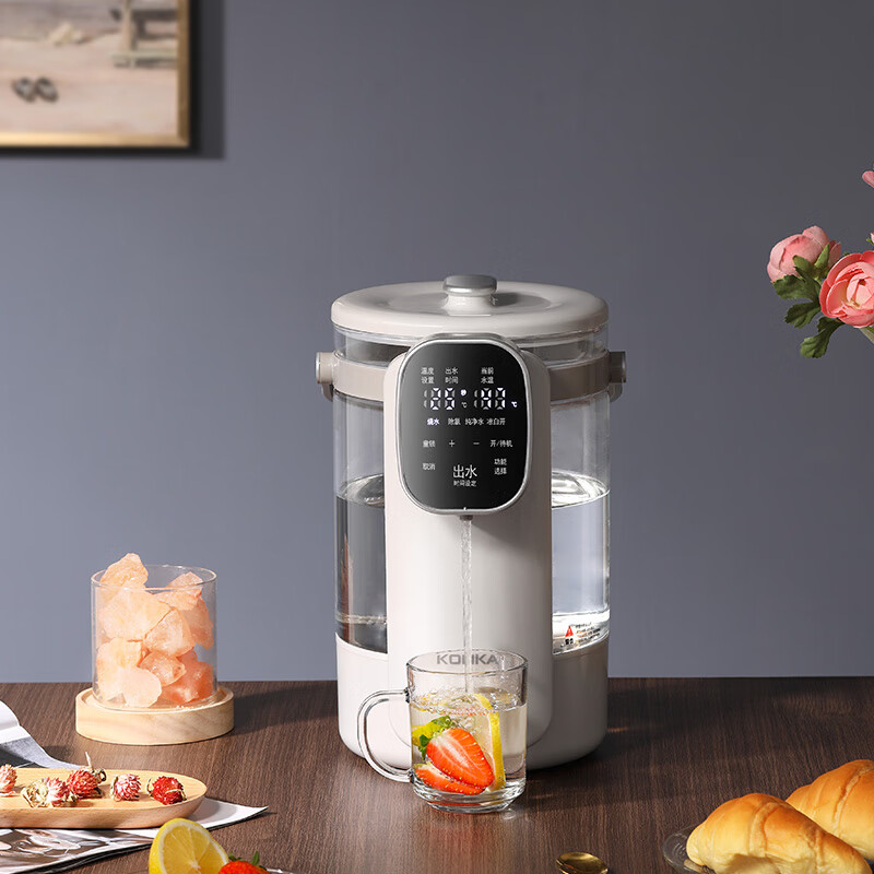 康佳智能电热开水瓶KDSP-3523-M 1000W大容量快速加热一键操作安全防干烧设计高清大图