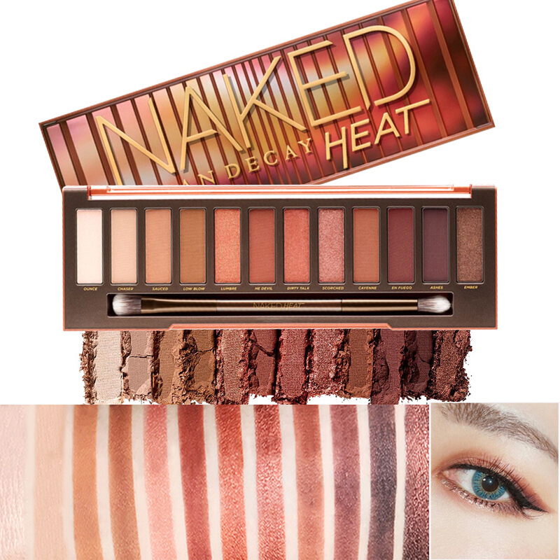 urban decay衰败城市眼影盘NAKED/UD12色CHEERY樱桃盘 heat南瓜多色眼影 1.5g