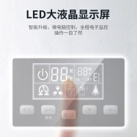 埃利斯(AILISI)78冰格不锈钢外壳制冰机 手动自动加水 方冰HZB-100FAB