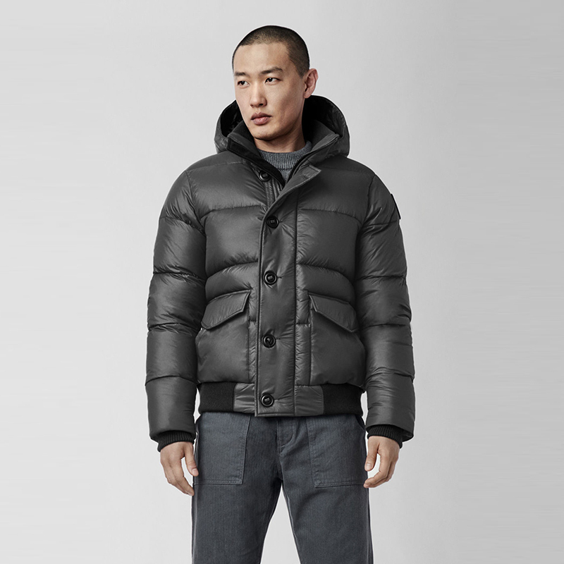 canadagoose加拿大鹅ventouxparka黑标防风保暖羽绒服视频