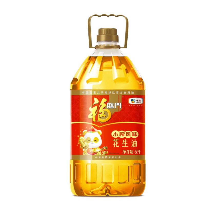 福临门 福宝小榨风味花生油5L(单位:桶)