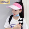 MOXUAN春夏季大檐帽子空顶男女中大童学生防晒遮阳帽运动跑步儿童太阳帽