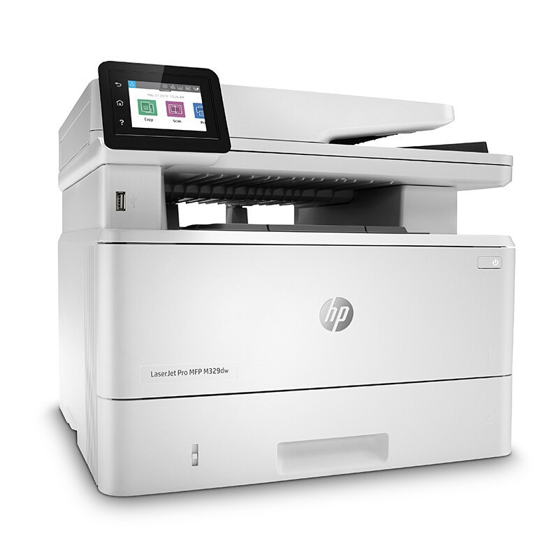 惠普(HP)M329dw 激光多功能一体机 无线连接打印复印扫描自动 套餐一