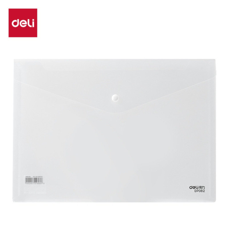 得力(deli) A4标准型文件袋 办公学习资料试卷收防水收纳袋 DP082