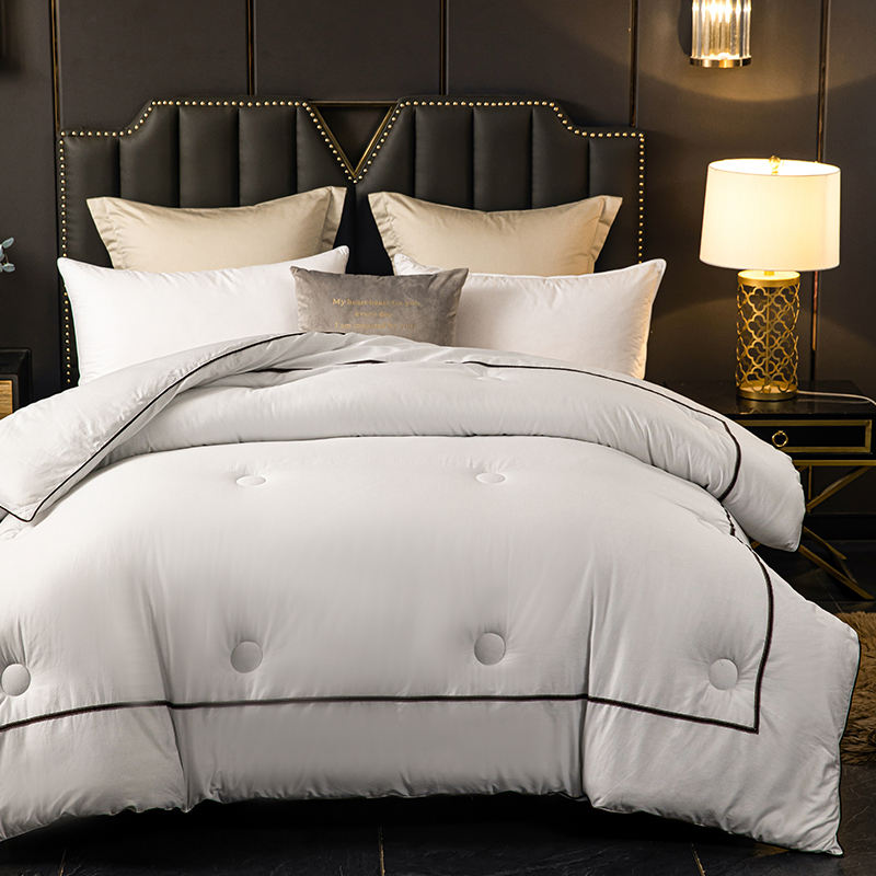 恒源祥酒店被子春秋被冬被加厚保暖棉被纯棉单双人丝棉被芯空调被高清大图