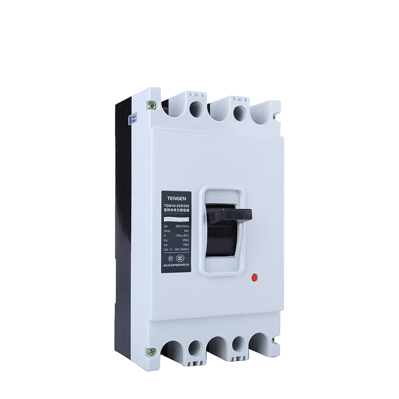 天正电气 TGM10-600 25KA 热磁式 400A 3P 手动 固定式 380V 01040080316塑壳断路器