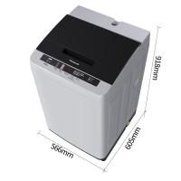 松下(Panasonic)XQB80-TQNKJ 8公斤爱妻号大容量全自动洗衣机波轮洗衣机 宽瀑布水流 塑料盖
