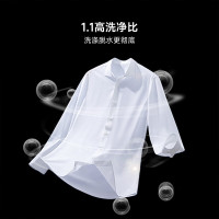 [自营]米家小米洗衣机10公斤滚筒超净洗银灰色全自动洗衣机超大筒径超薄机身XQG100MJ107