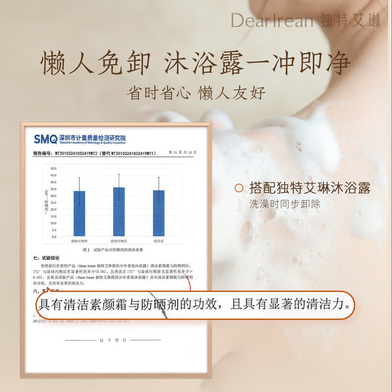 独特艾琳 光影倾橙透亮身体素颜霜自然提亮不假白不黏腻滋润保湿120ml高清大图