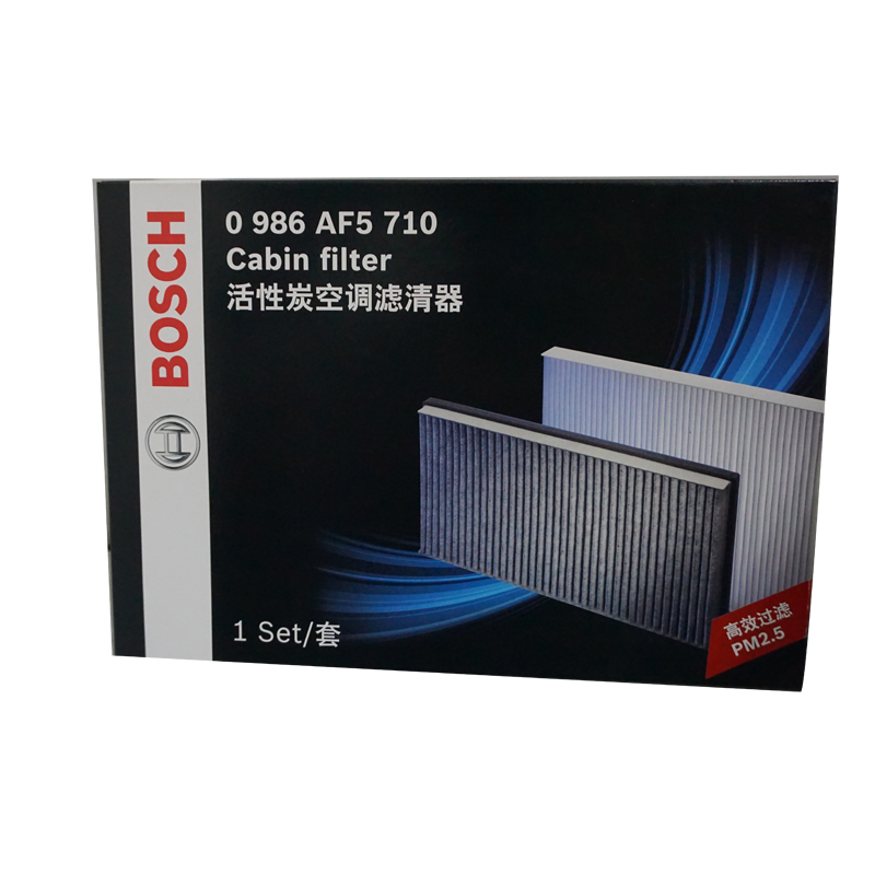 博世(Bosch)活性炭空调滤清器0986AF5710(奥迪A6L/进口奥迪A6/R8)高清大图