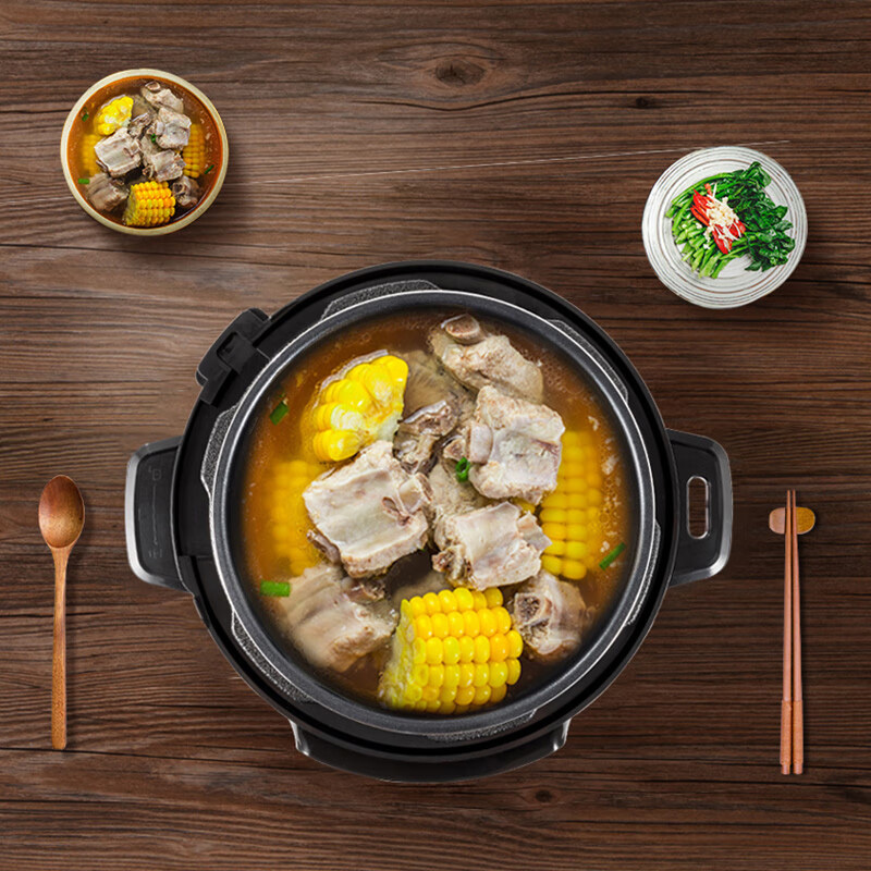 康佳电压力锅5L多功能高压锅KYLG-5001E(JS)高清大图