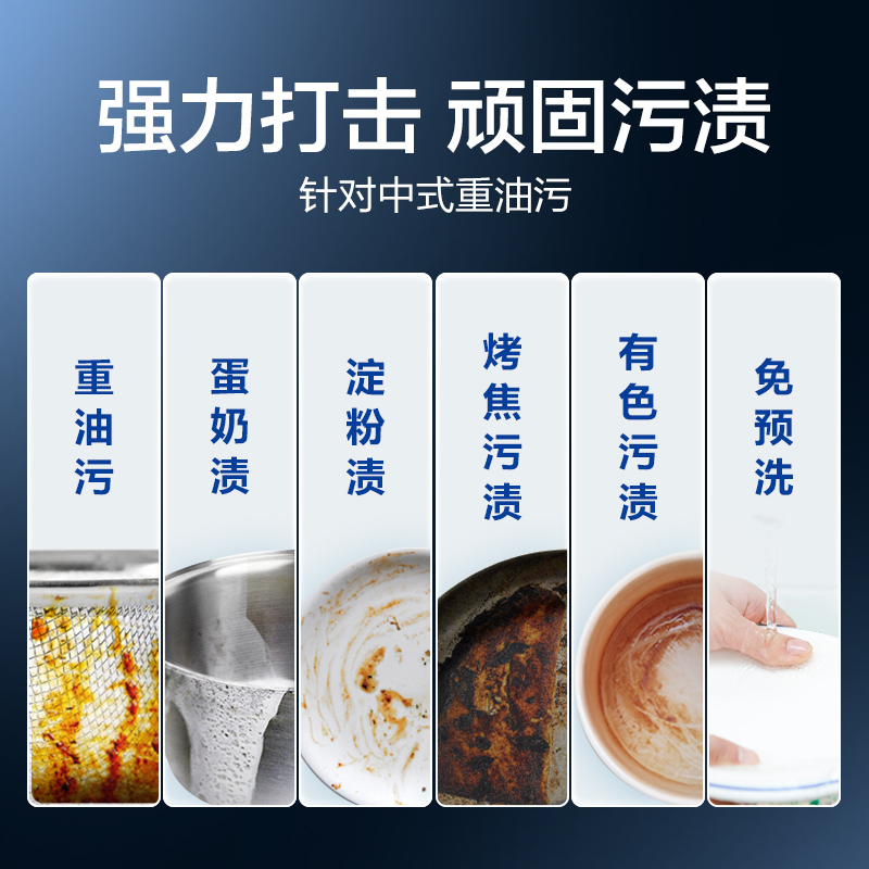 finish亮碟洗碗机专用量子凝珠3袋洗涤剂全能多效非洗碗盐洗碗粉洗碗块高清大图